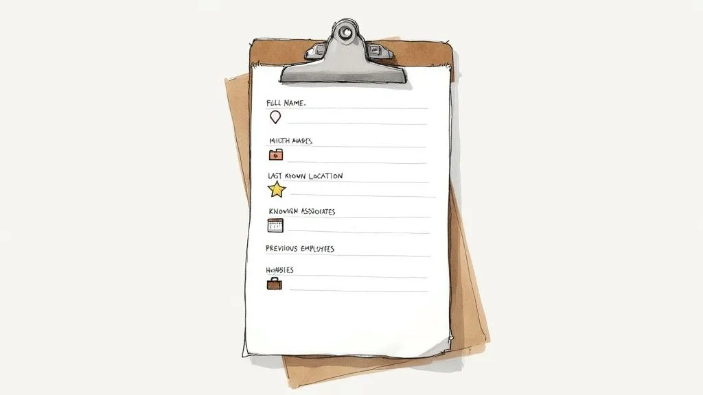 A magnifying glass hovering over a computer keyboard, symbolizing a digital search