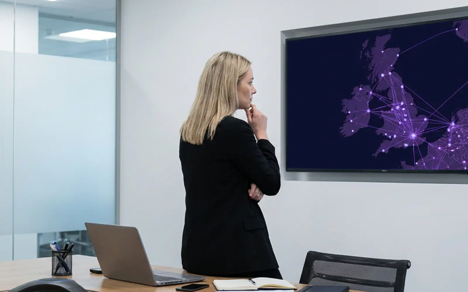 Map showing UK phone number tracing coverage nationwide