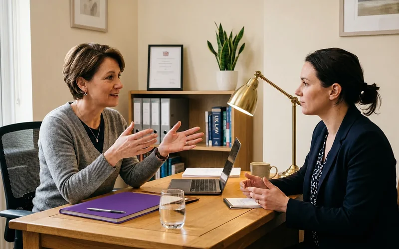 Private consultation about tracing a person in the UK