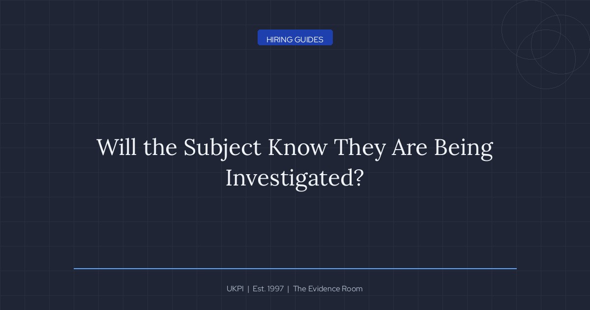 Surveillance Techniques | Covert Investigations UK
